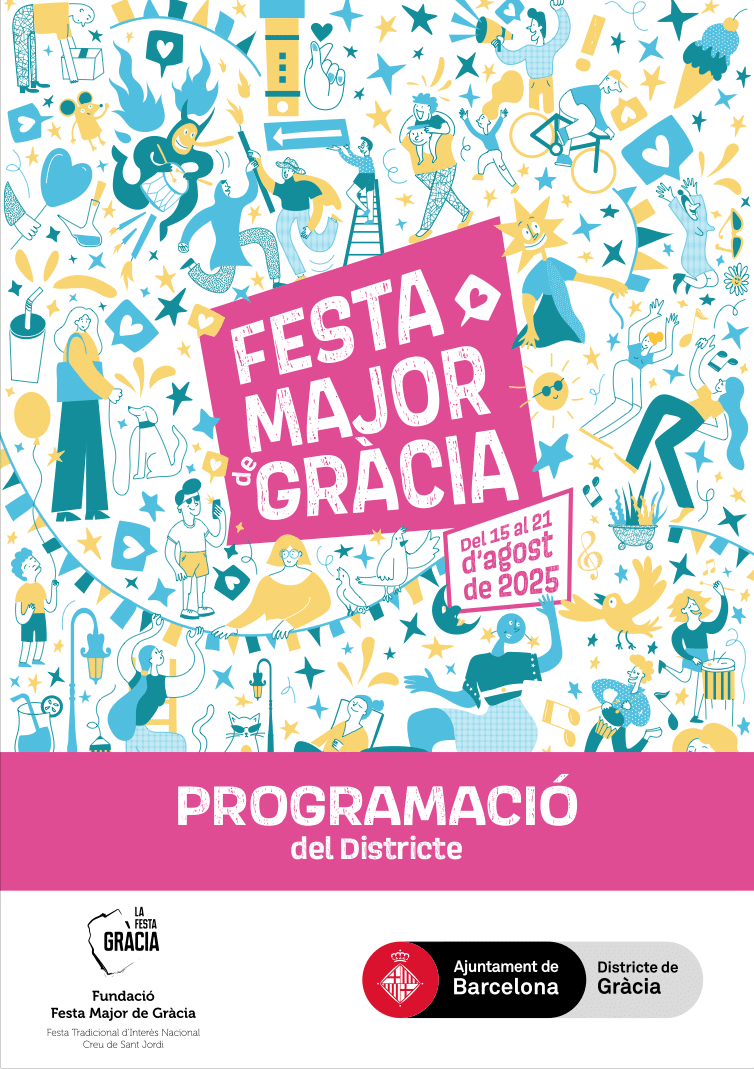Festa Major de Gràcia 2025 full program PDF preview
