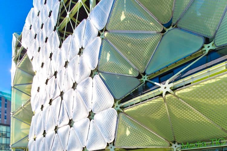 Media-TIC Building Barcelona modern façade - 48h Open House BCN